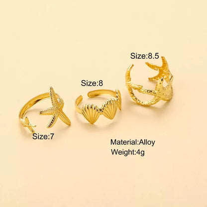 The 2025 Summer New Fashion Starfish Shell Women&