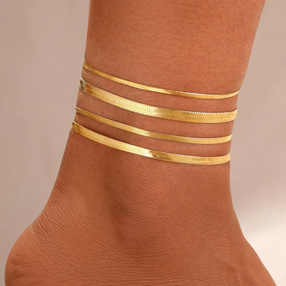Bohemian Starfish Anklet Set – Summer Beach Shell Jewelry - Oria Jewel