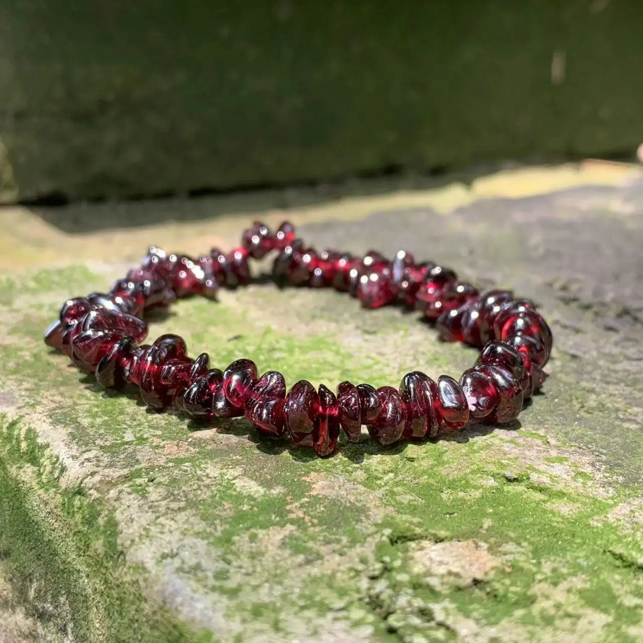 Natural Garnet Healing Bracelet - Oria Jewel