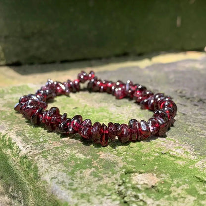 Natural Garnet Healing Bracelet - Oria Jewel