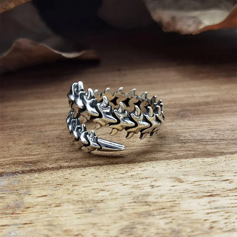 Gothic Keel Spine Ring - Oria Jewel