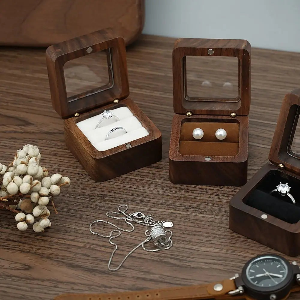 Engagement Wedding Love Gift Gifts Case Storage Holder Lover Ring Display Box Jewelry Box Ring Storage Box - Oria Jewel