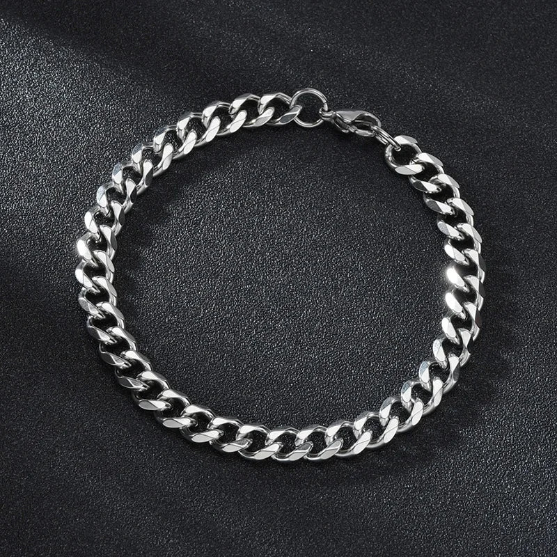 Cuban Chain Bracelet - Oria Jewel