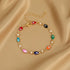 Colorful Heart Charm Bracelet - Oria Jewel