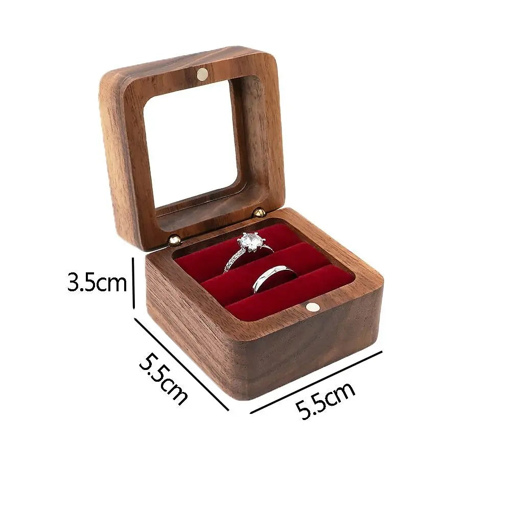 Engagement Wedding Love Gift Gifts Case Storage Holder Lover Ring Display Box Jewelry Box Ring Storage Box - Oria Jewel