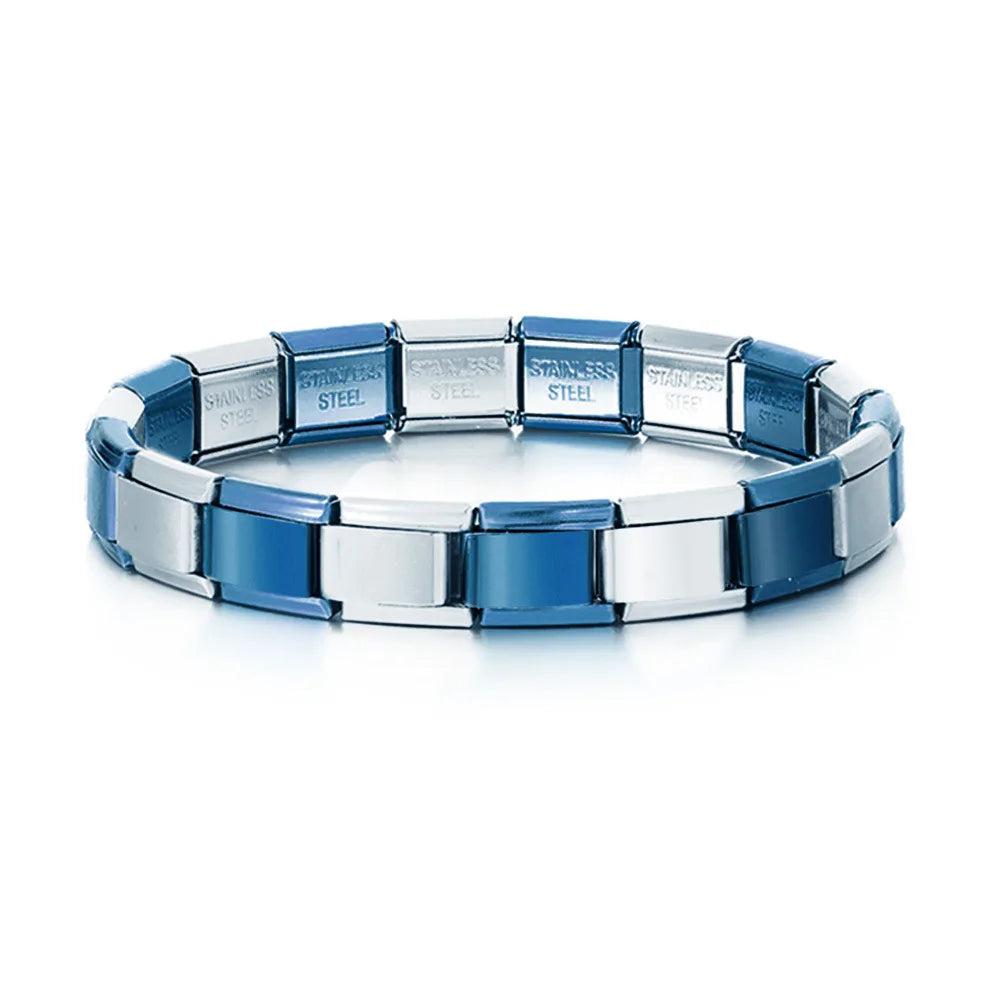 Italian Link Cuff Bracelet - Oria Jewel