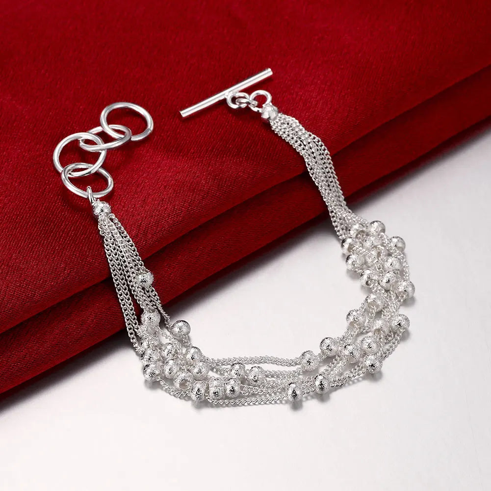 925 Sterling Silver Twisted Rope Bracelet for Men & Women - Oria Jewel