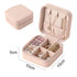 1pc Portable Jewelry Storage Box Home Travel Earrings Necklace Ring Jewelry Box Mini Layered Jewelry Display Case - Oria Jewel