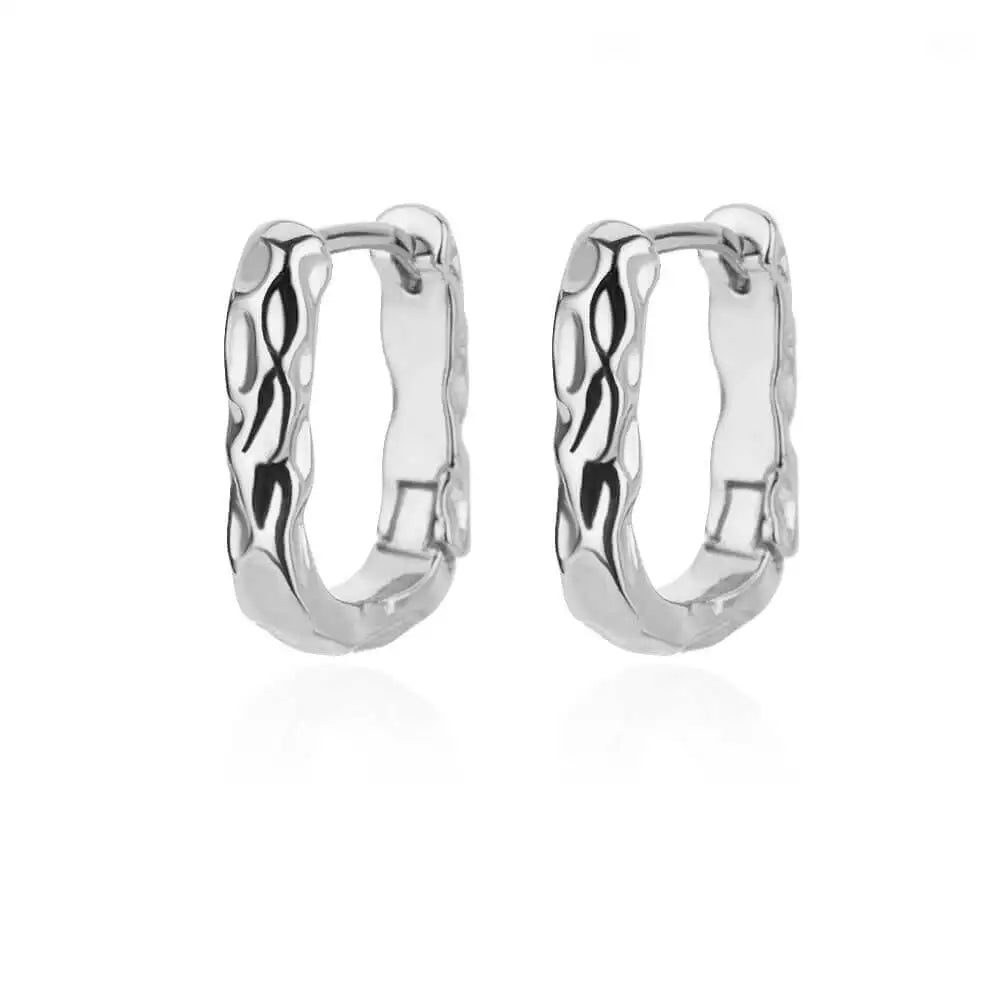 Bold Hoop Earrings - Oria Jewel