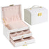 1PC, lock arch three-layer jewelry box, suitable for all kinds of jewelry storage - Oria Jewel