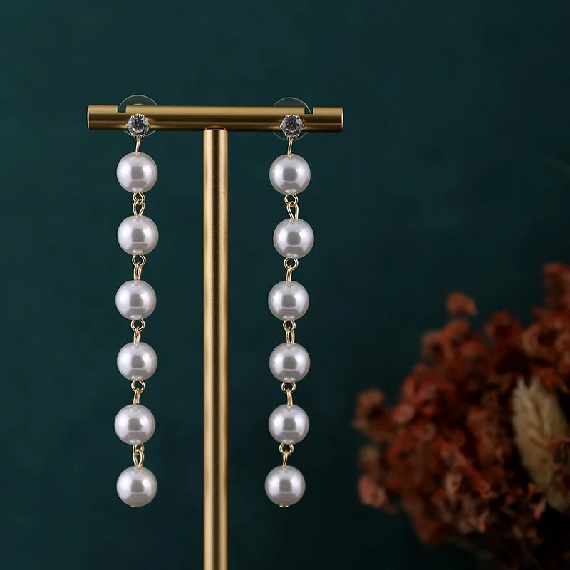 Gold Metal Hand Ring Holder Finger Jewelry Tower Earring T Bar Shelf Hanging Display Stand Ear Studs Storage Organizer Hole Rack - Oria Jewel
