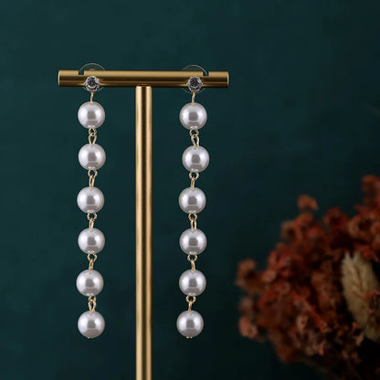 Gold Metal Hand Ring Holder Finger Jewelry Tower Earring T Bar Shelf Hanging Display Stand Ear Studs Storage Organizer Hole Rack - Oria Jewel