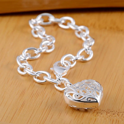 925 Sterling Silver Twisted Rope Bracelet for Men &amp; Women - Oria Jewel