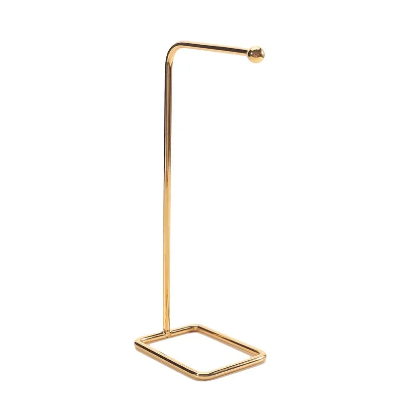 Metal Earring Display Stand For Necklace Handbag Multiple Shapes Jewelry Key Chain Holder - Oria Jewel