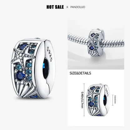 925 Silver Charm Bead Pendant for Women Bracelets - Oria Jewel