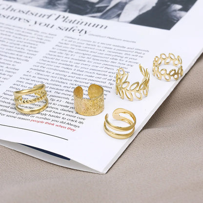 5Pcs/set Ear Clip Set for WOMEN&