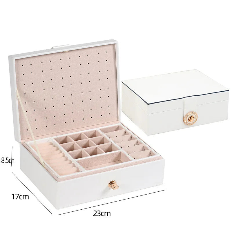 Jewelry Boxes Organizer Stud Earring Organizer For Women Girl Mens Necklace Holder Organizer Bracelet Storage Case A Easy To Use - Oria Jewel