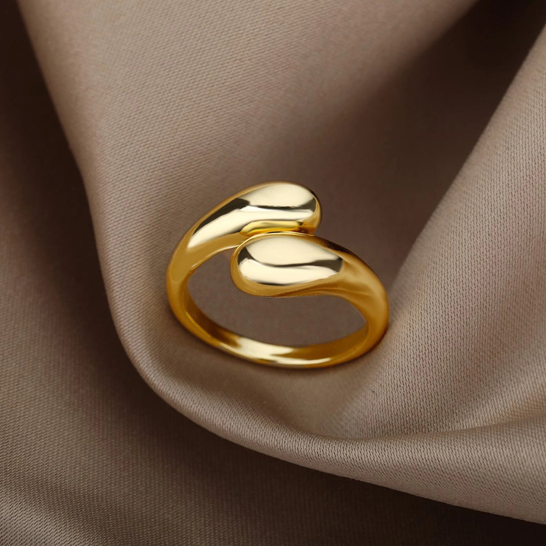 Trend Stainless Steel Rings For Women Simple Charming High Quality Gold Color Ring Wedding Party Jewelry Gift Free Shipping Item - Oria Jewel