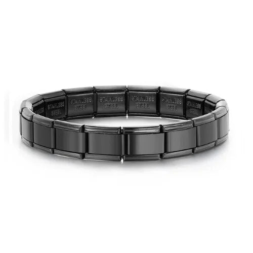Italian Link Cuff Bracelet - Oria Jewel