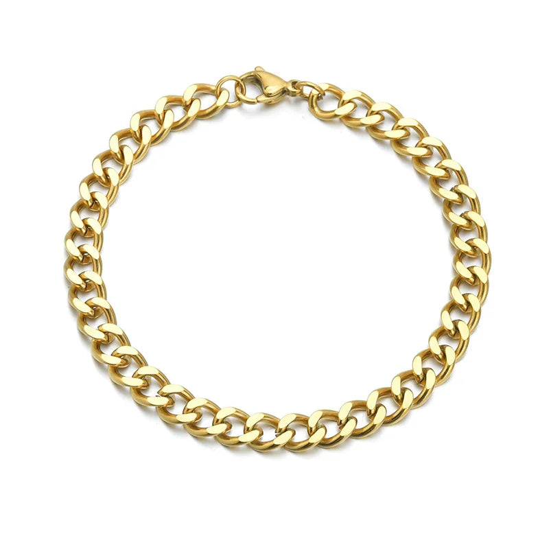 Cuban Chain Bracelet - Oria Jewel
