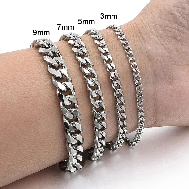 Cuban Chain Bracelet - Oria Jewel