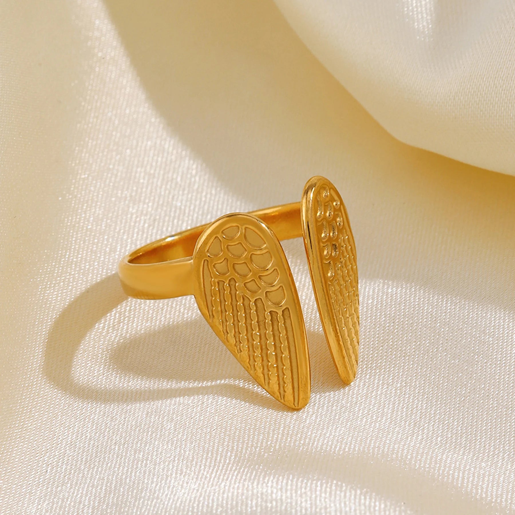 Trend Stainless Steel Rings For Women Simple Charming High Quality Gold Color Ring Wedding Party Jewelry Gift Free Shipping Item - Oria Jewel