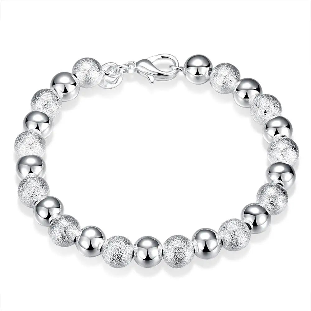925 Sterling Silver Twisted Rope Bracelet for Men &amp; Women - Oria Jewel
