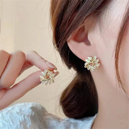 ZAKOL Crystal Flower Earrings - Oria Jewel
