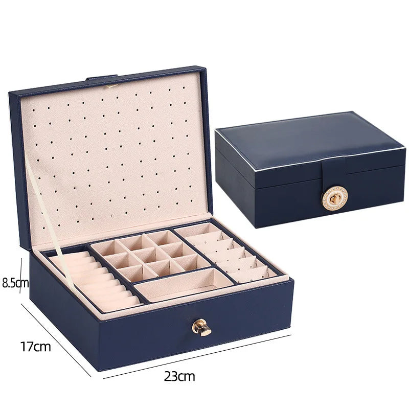 Jewelry Boxes Organizer Stud Earring Organizer For Women Girl Mens Necklace Holder Organizer Bracelet Storage Case A Easy To Use - Oria Jewel