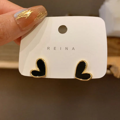 IFYOUOO Vintage Small Heart Earrings for Women Fashion Jewelry Gift Delicate Girly sweet Earrings Girls - Oria Jewel