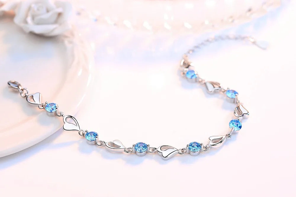 925 Sterling Silver Twisted Rope Bracelet for Men &amp; Women - Oria Jewel