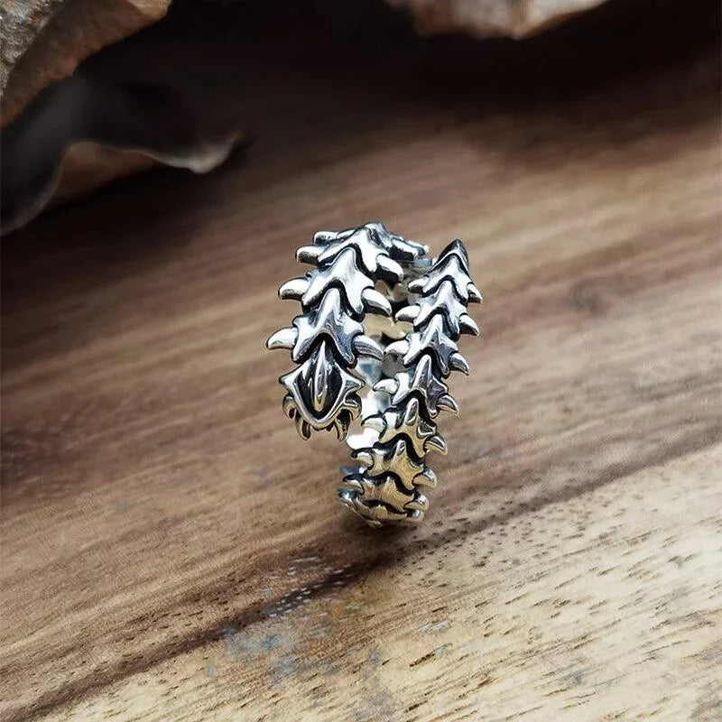 Gothic Keel Spine Ring - Oria Jewel