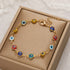 Evil Eye Charm Bracelet - Oria Jewel