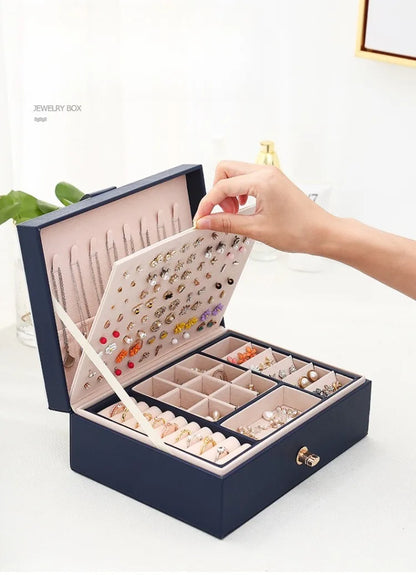 Jewelry Boxes Organizer Stud Earring Organizer For Women Girl Mens Necklace Holder Organizer Bracelet Storage Case A Easy To Use - Oria Jewel