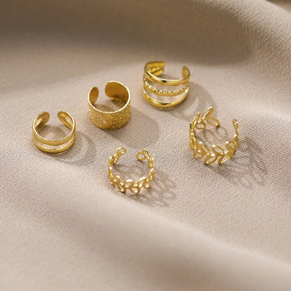5Pcs/set Ear Clip Set for WOMEN&