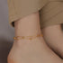 Golden Layers Anklet - Oria Jewel