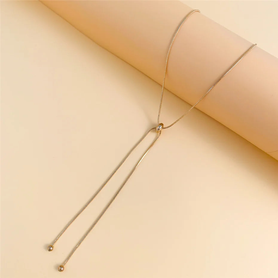 Kpop Snake Pendant Necklace - Oria Jewel