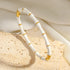 Bamboo Style Couple Bracelet - Oria Jewel