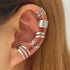 5Pcs/set Ear Clip Set for WOMEN&