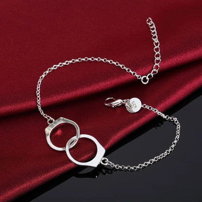 925 Sterling Silver Twisted Rope Bracelet for Men &amp; Women - Oria Jewel