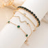 Retro Green Bracelet Set - Oria Jewel