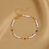 Colorful Heart Charm Bracelet - Oria Jewel