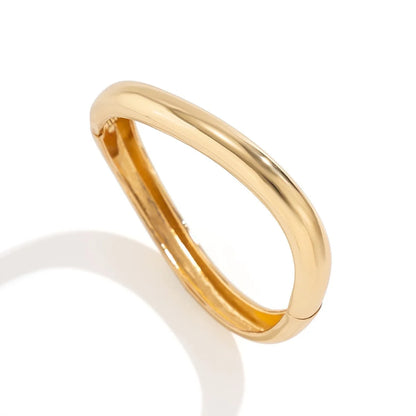 Gold Punk Cuff Bracelet - Oria Jewel
