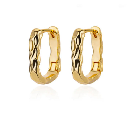 Bold Hoop Earrings - Oria Jewel