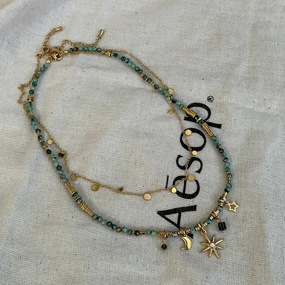 Boho Star Pendant Necklace - Oria Jewel