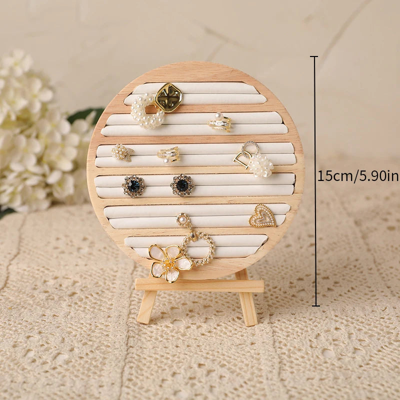 PU Model Bust Show Exhibitor Jewelry Display Necklace Pendants Mannequin Stand Earrings Organizer Ring Bracelet Storage Stand - Oria Jewel