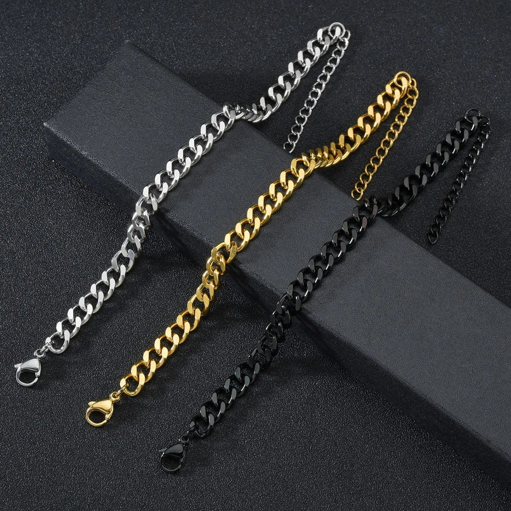 Cuban Chain Bracelet - Oria Jewel