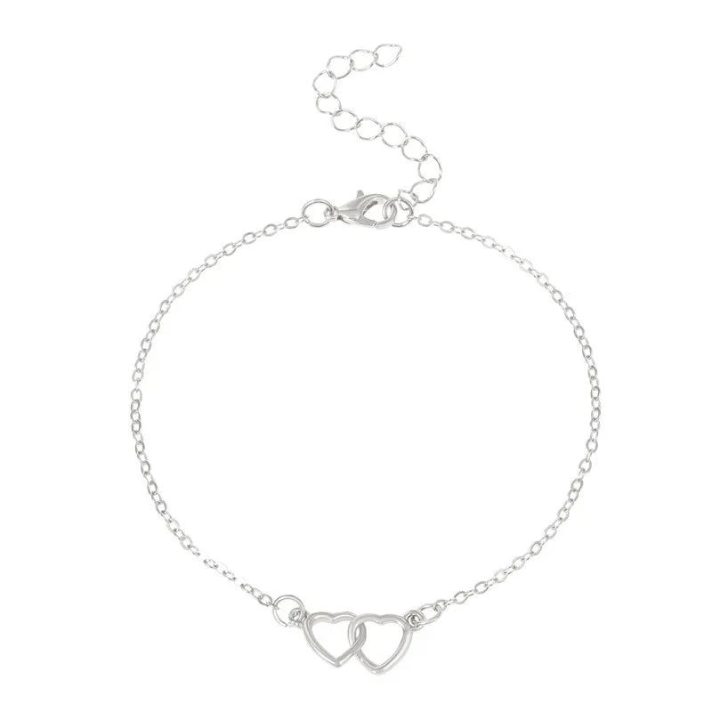 Boho Double Layer Pearl Anklet for Women – Beach Jewelry - Oria Jewel