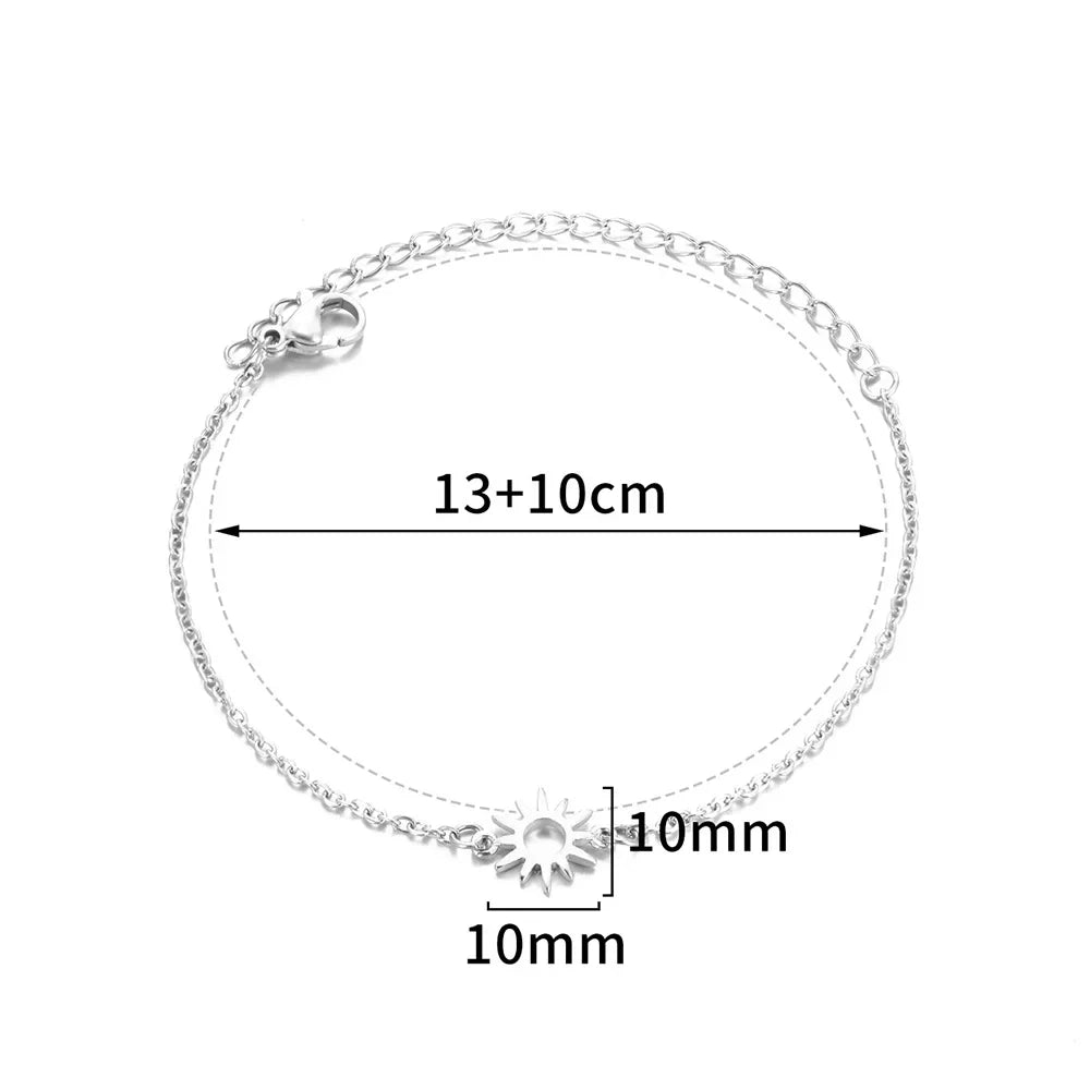 Gold Pearl Anklet - Oria Jewel