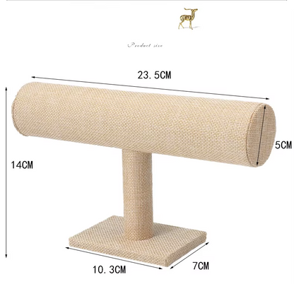 Jewelry T-Bar Display Stand – Bracelet &amp; Watch Holder - Oria Jewel